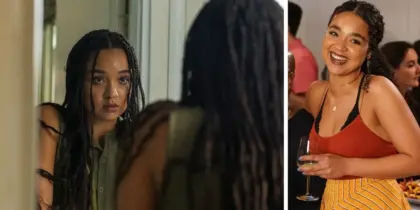 Aisha Dee as Lena in Watching You and Kat in Bold Type
