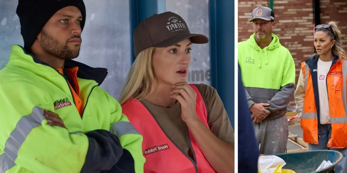 Britt and Taz spliced with Sonny and Alicia on The Block
