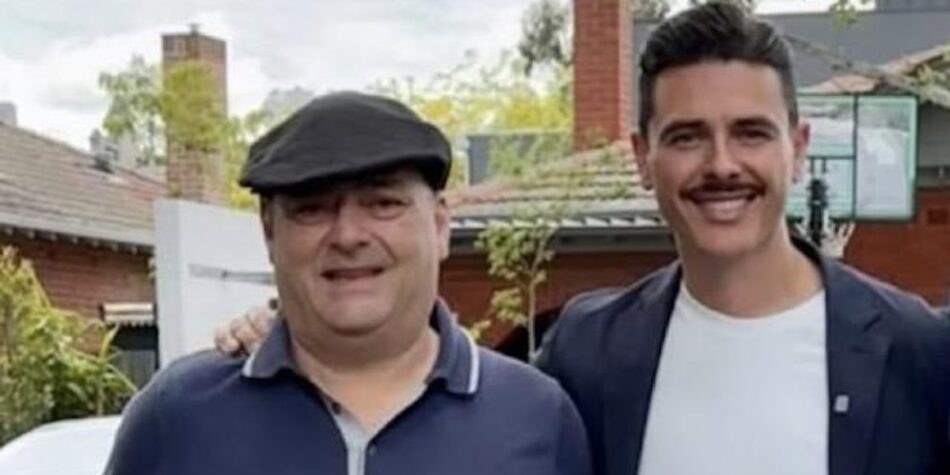 Danny and Marty at the auction. Image: Instagram.