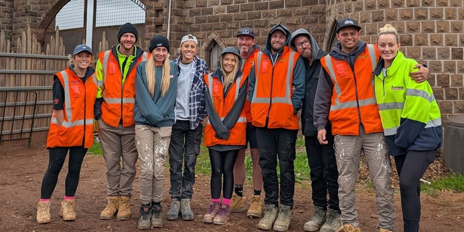 The Block cast. Image: Nine.