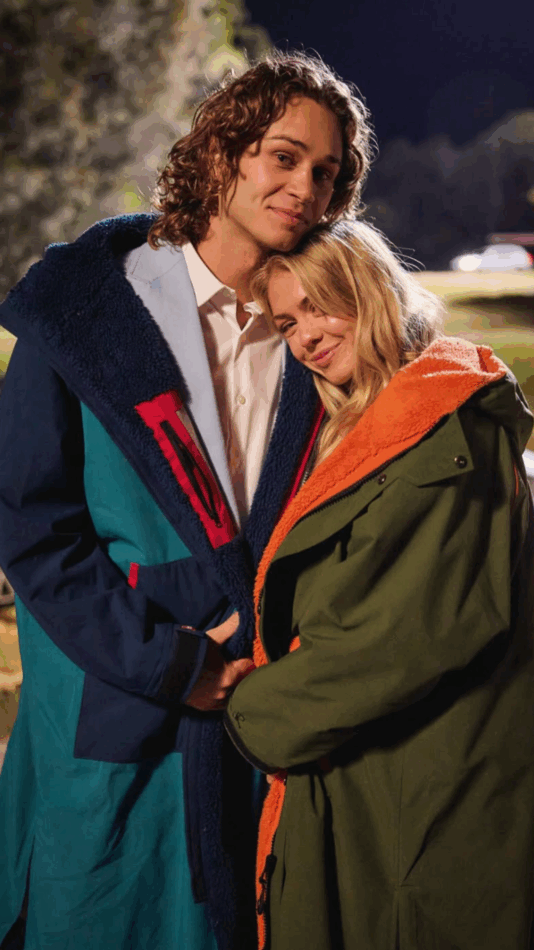 Home and Away's Matt Evans and sophea pennington