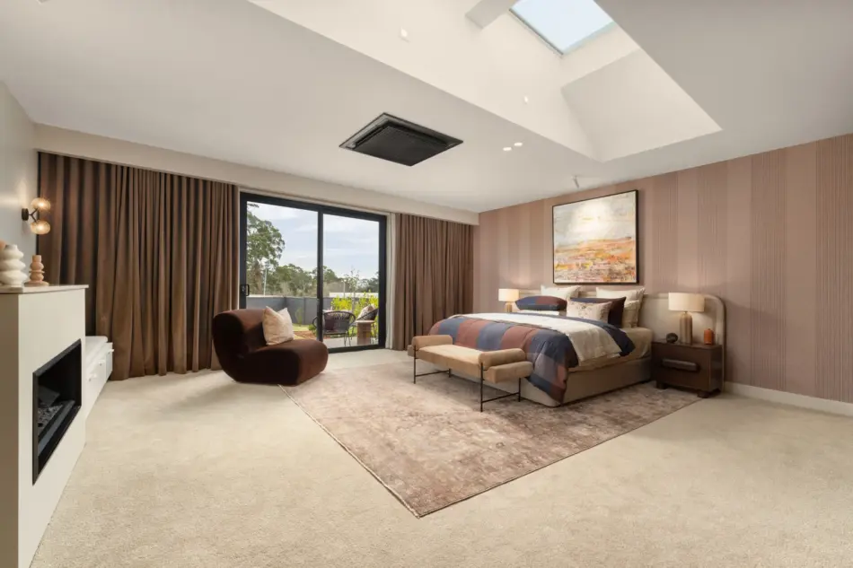 Sonny and Alicia's bedroom on The Block