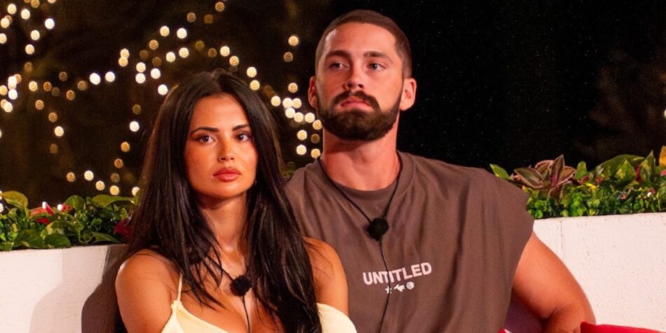 Love Island Australia's Connor and Isabel.