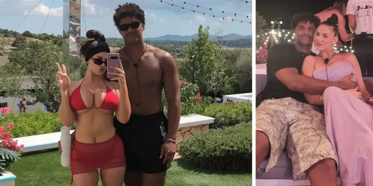 Love Island's Gabby gives a spicy update about whether she's still dating Jotham: 'At home'
