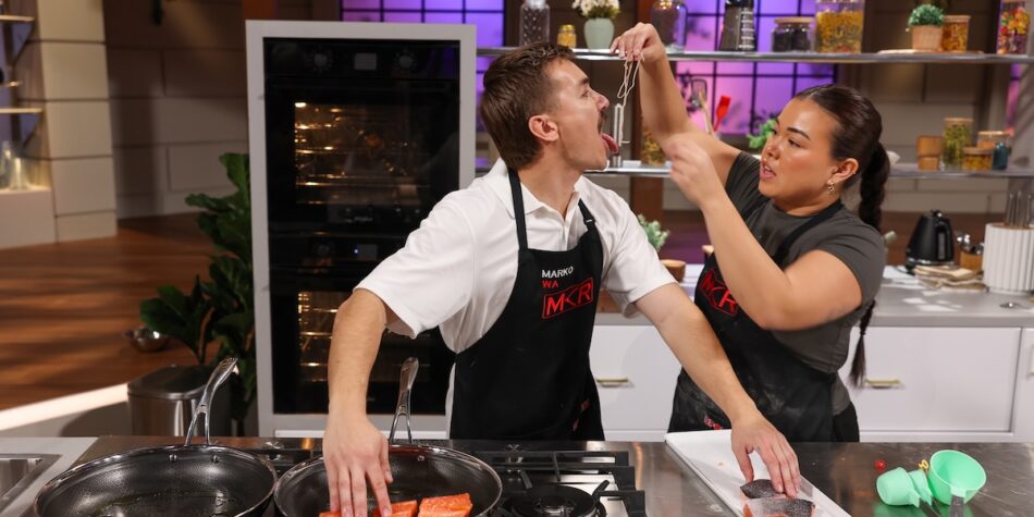Danielle and Marko in the MKR semi final. 