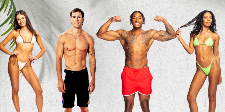 Mia, Bailey, Alex and Boston. Image: Nine.