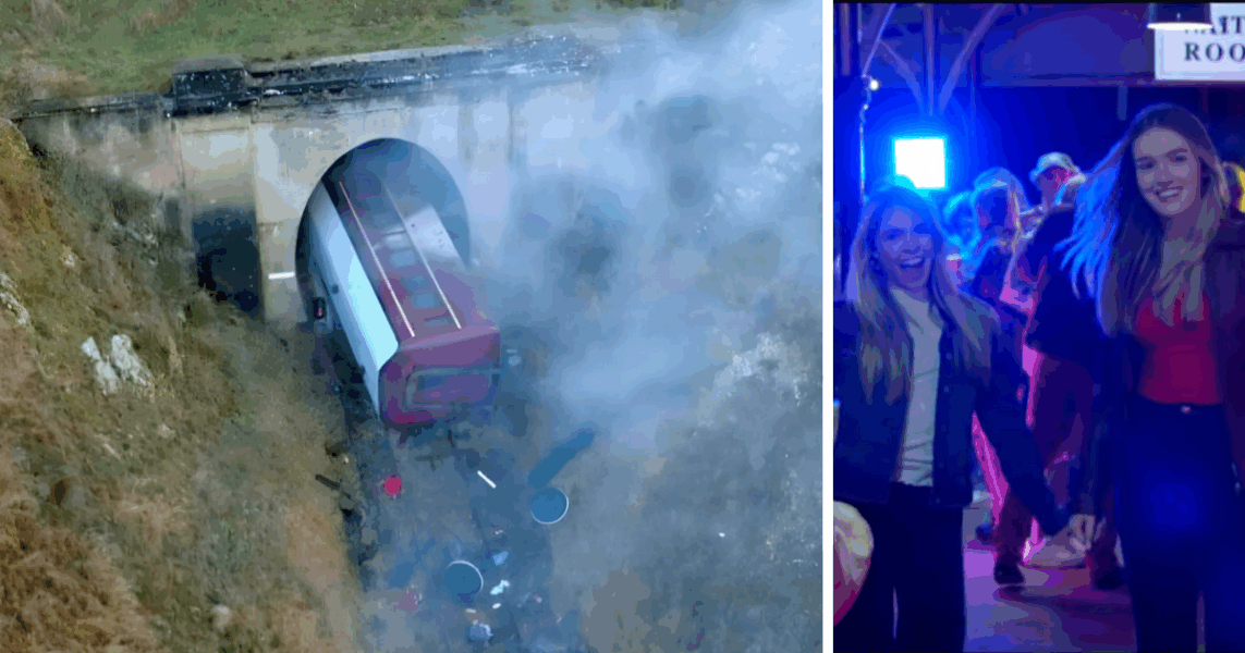 Home and Away car crash