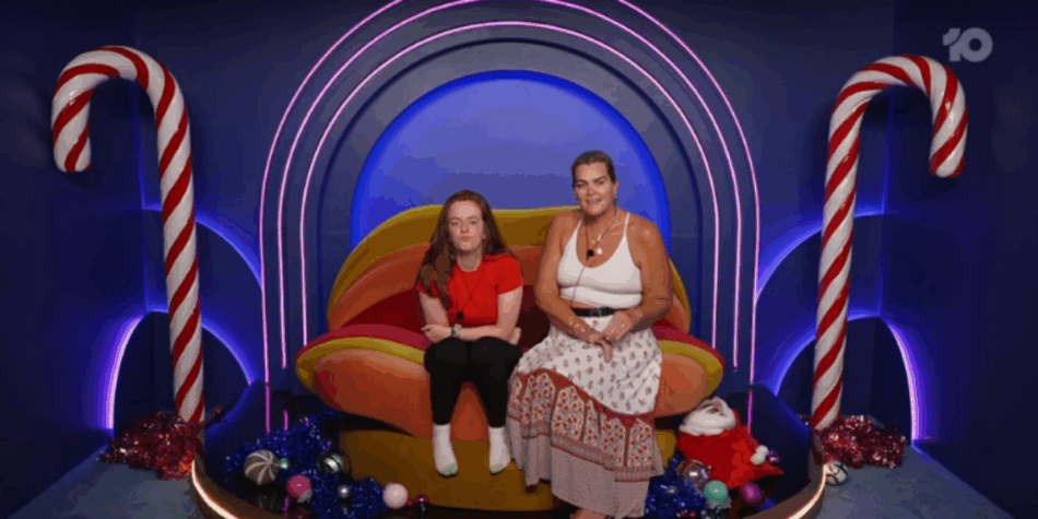Emily and Allana in the Diary Room
