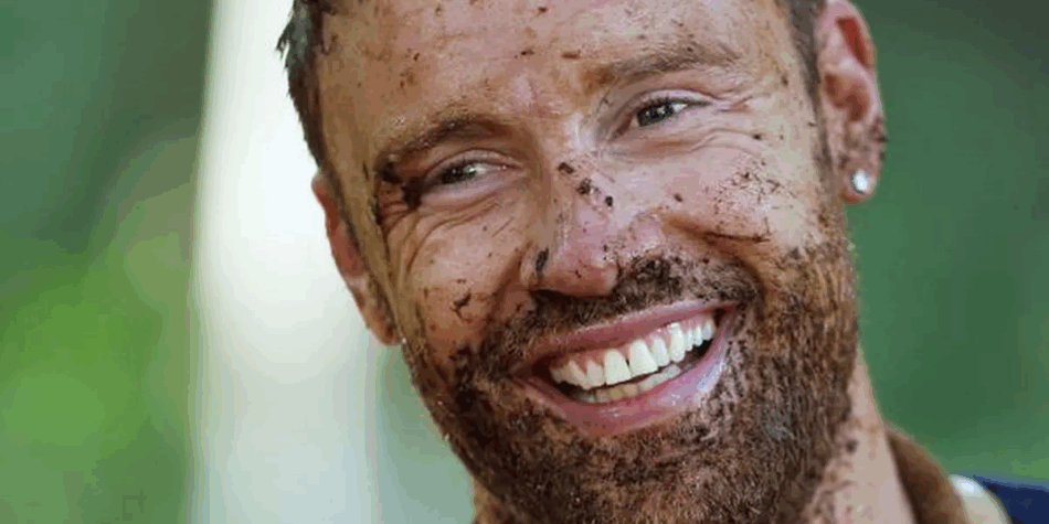 Freddie Flintoff during the Safari Spa Tucker Trial. 