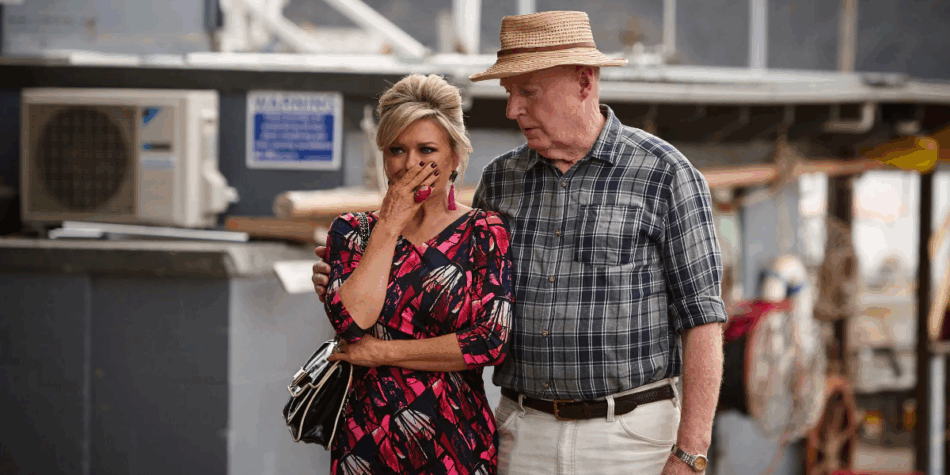 Marilyn and Alf on Home and Away.