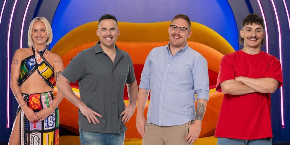 Coco, Conor, Ed and Colin. Image: Ten.