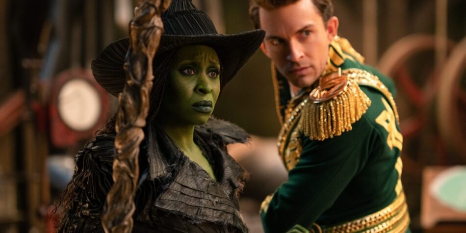 Jonathan Bailey and Cynthia Erivo. Image: Universal.