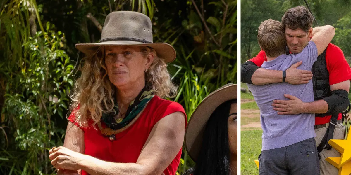 Im A Celeb 2026 elimination rachel hunter matt zukowski