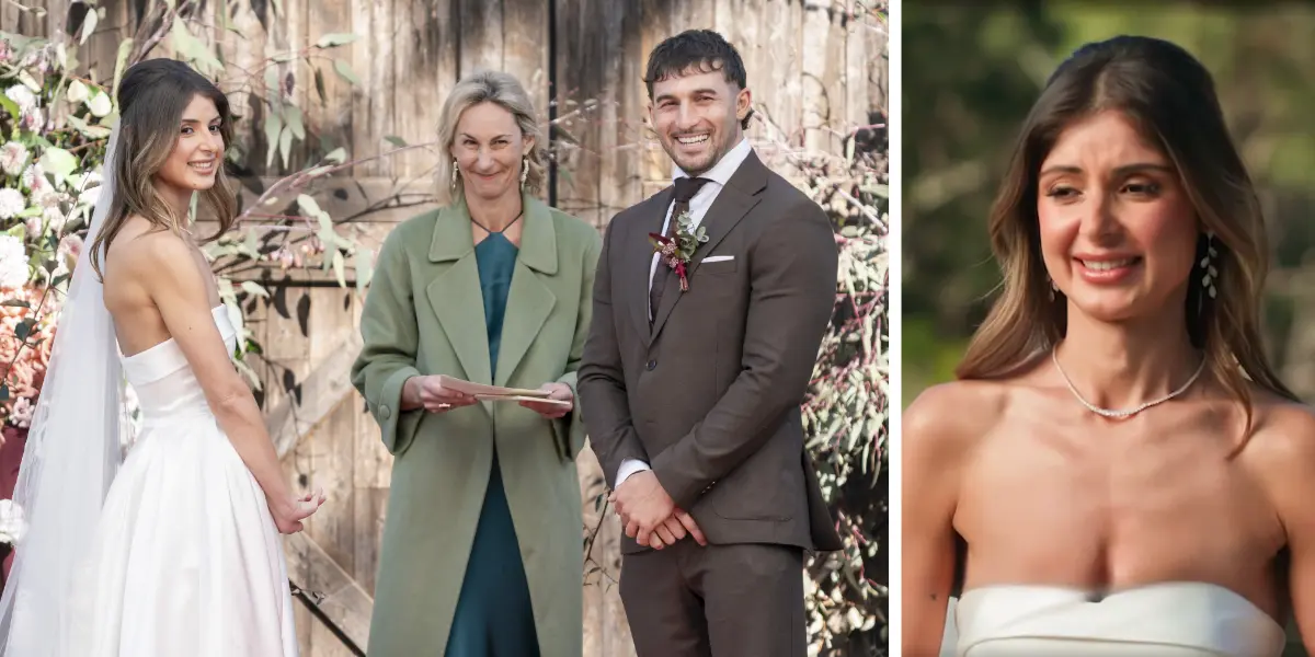 MAFS fans slam producers for setting up Luke and Mel’s wedding: ‘A joke’