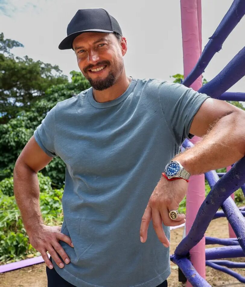 David Genat on Australian Survivior. Image: Ten.