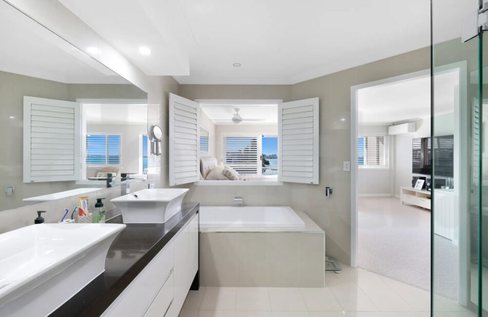 The master bathroom. Image: Coastal.