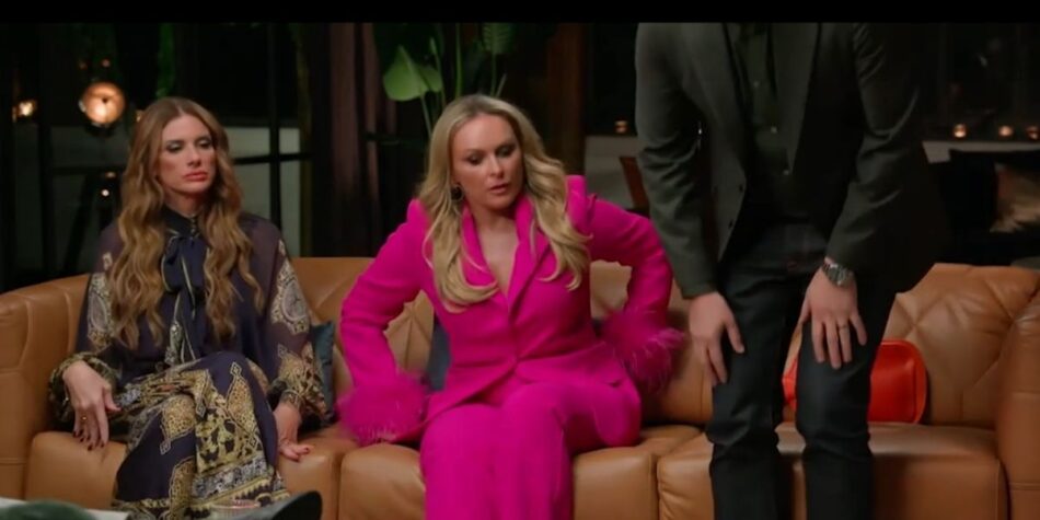 mel and alessadra and John MAFS with hot water bottle