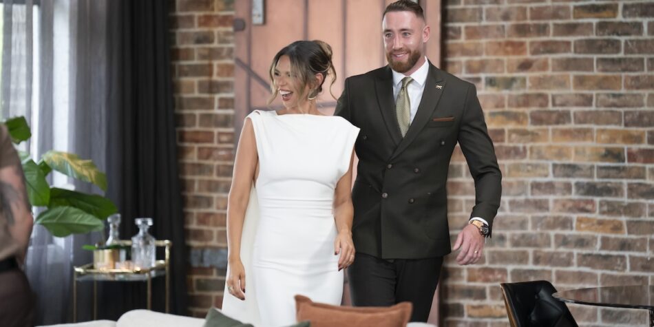 Bec and Danny. Image: Nine.