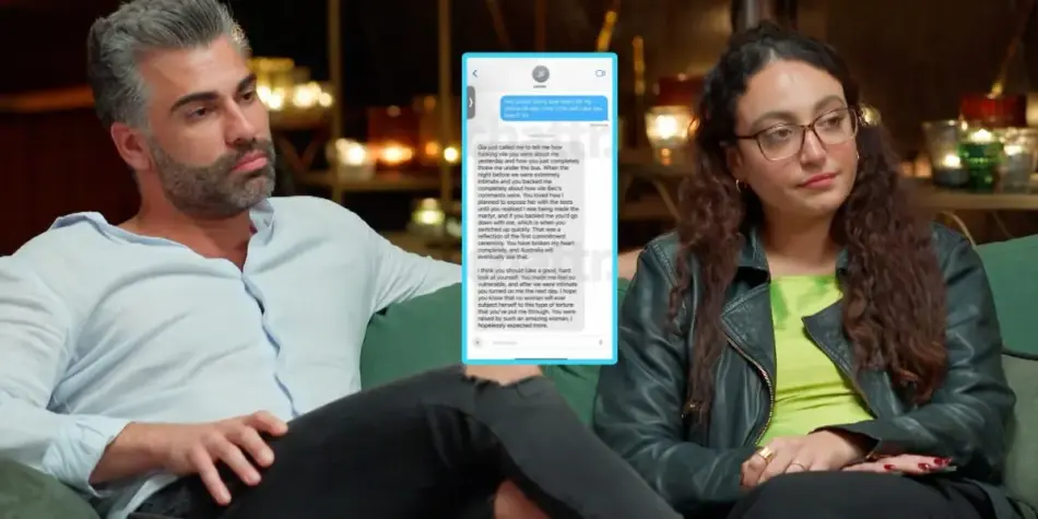 Joel shares the ‘vile’ text Juliette sent him after leaving MAFS