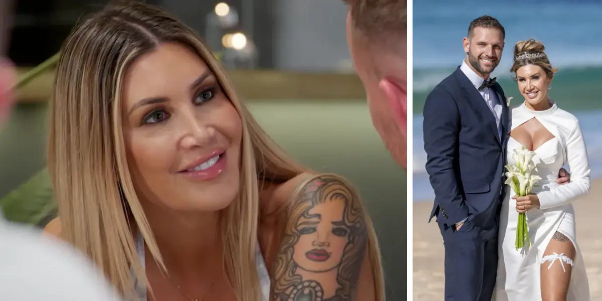 Gia from MAFS appeared on podcast Where's Your Head At to talk about Scott and Bec