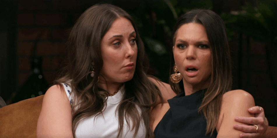 MAFS 2026 brides Bec and Rachel on Stan's After The Dinner Party show