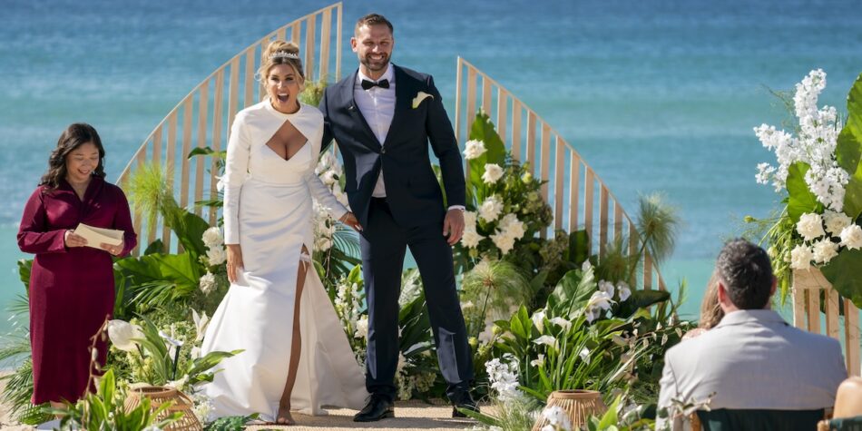 Gia and Scott in happier times. Image: Nine.