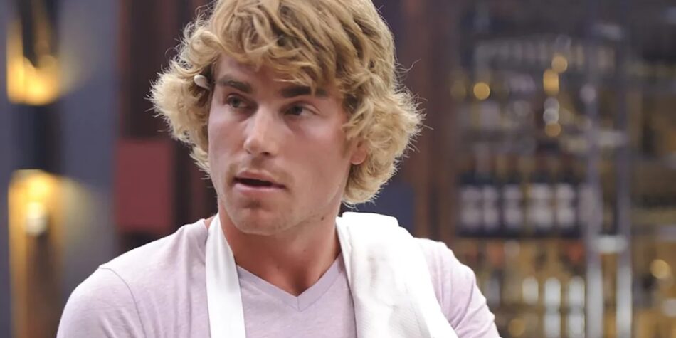 Hayden Quinn on MasterChef Australia. Image: Ten.
