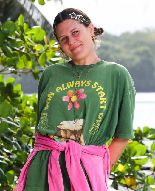 Sally on Australian Survivor. Image: ten. 