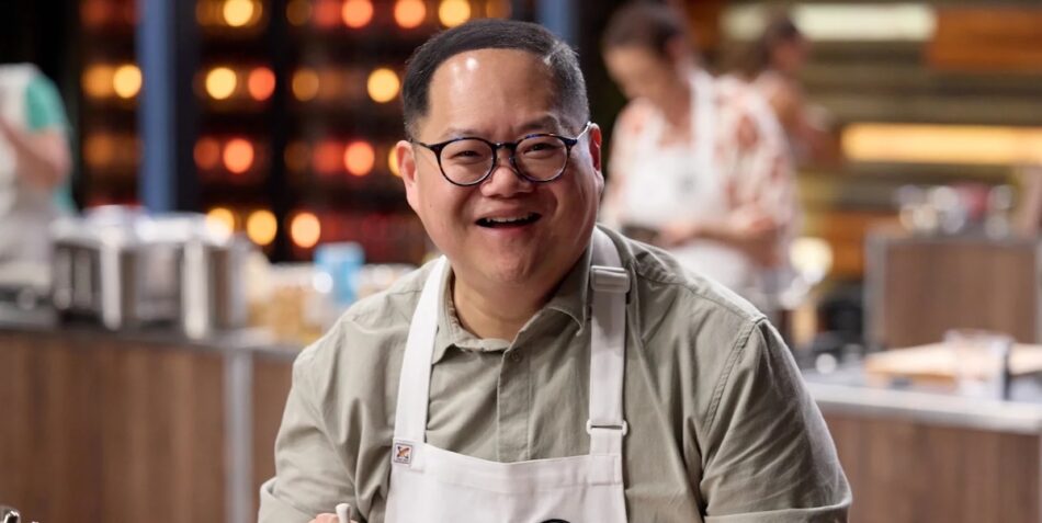 Jeff Lam on MasterChef. Image: Ten.