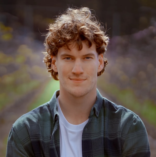 Farmer Zac on Farmer Wants a Wife. Image: Seven.