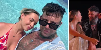 Dave and sophie on Perfect Match and in the Maldives
