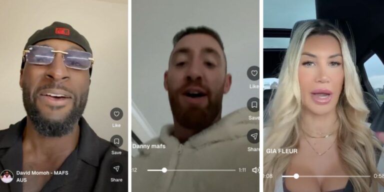 David Scott and Gia on Cameo