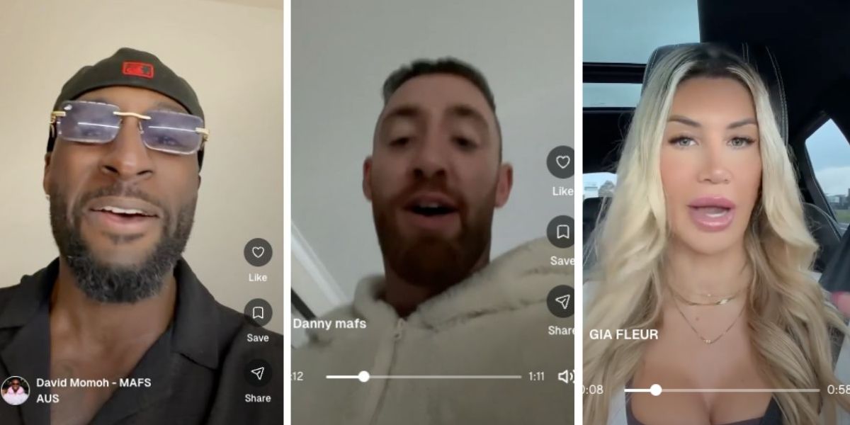 David Scott and Gia on Cameo