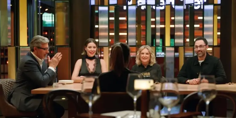 Jean Christophe, Andy, Sofia and Kristin on MasterChef without Poh