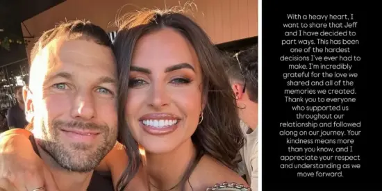 MAFS' Jeff and Rhi confirm their split: 'One of the hardest decisions I've ever had to make'