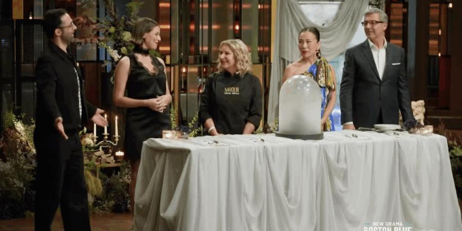 Poh was there at the beginning of the episode, but gone by the time judging rolled around. Image: Ten.