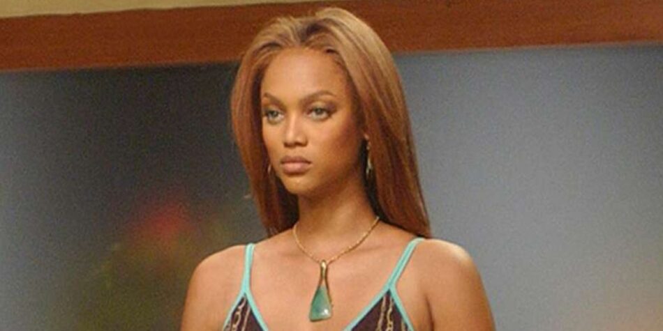 Tyra Banks on the judging panel of America's Next Top Model
