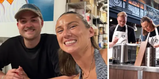 How Annabel helped Casper with an unseen medical emergency during MasterChef