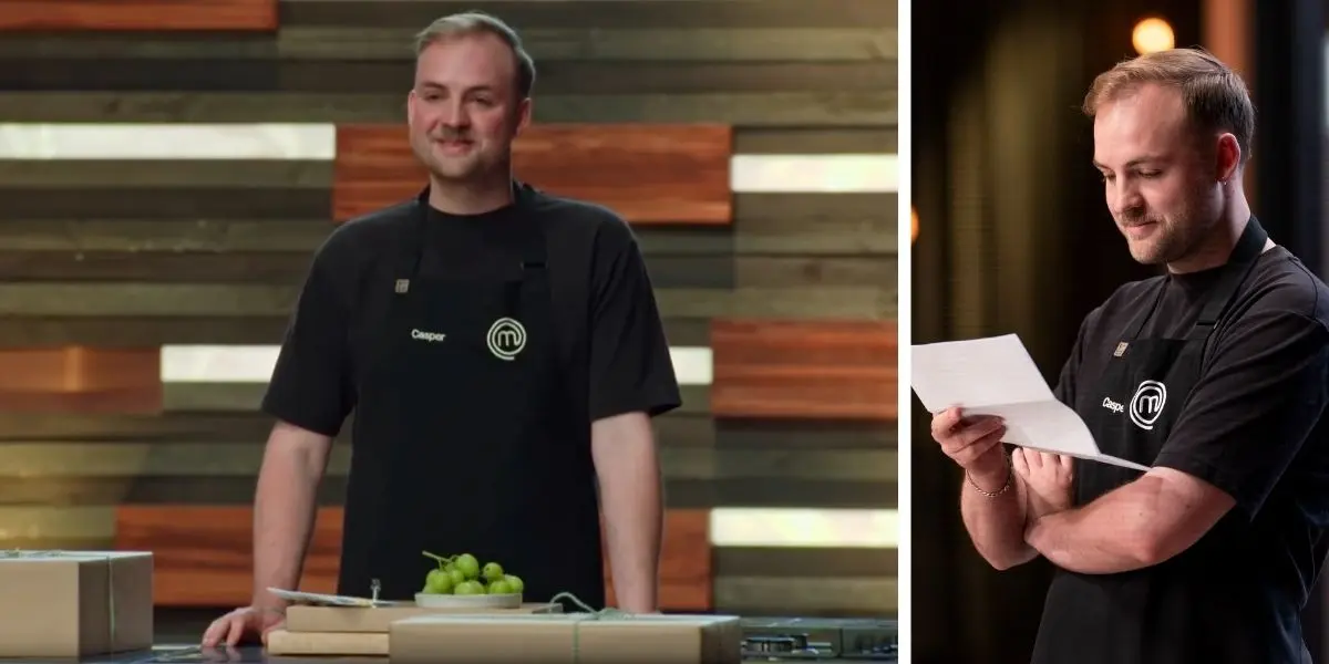 Casper with Grapes on MasterChef