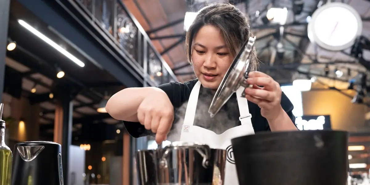 Emily on MasterChef