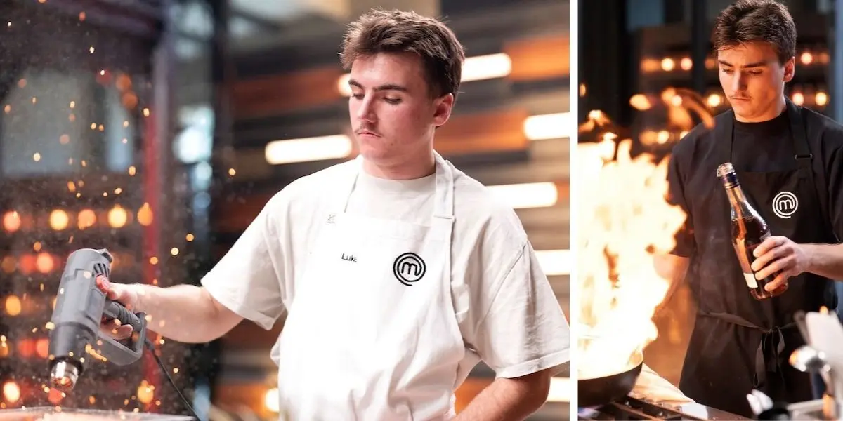 Luke Harris on Masterchef
