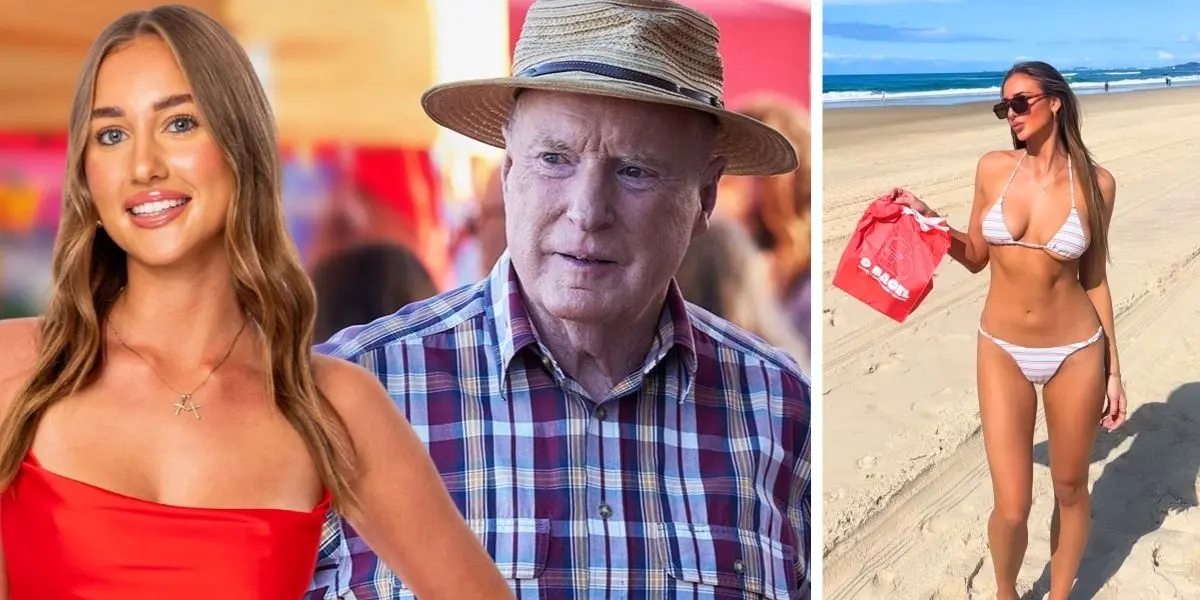 Miranda and Alf at summer bay