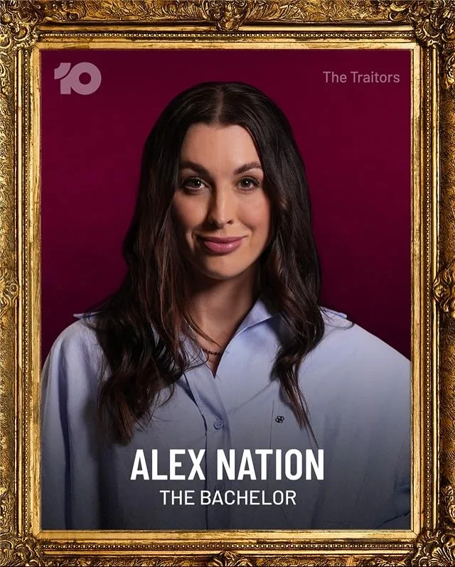 The Traitors Australia 2026 season three cast of celebrities: Alex Nation