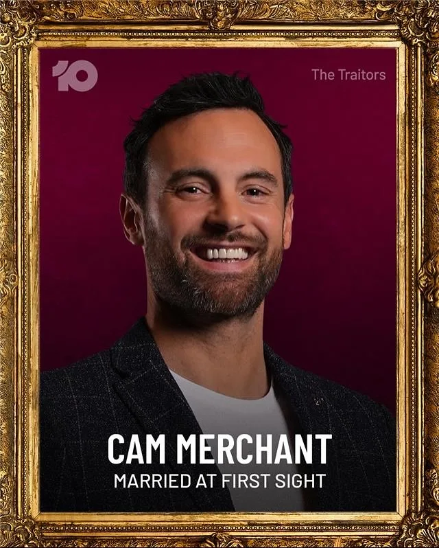 The Traitors Australia 2026 season three cast of celebrities: Cam Merchant