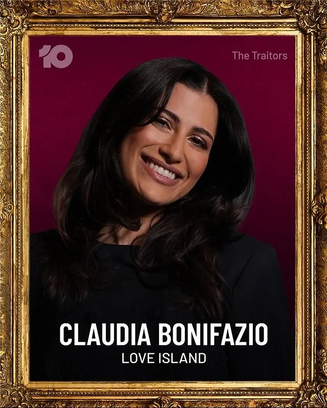 The Traitors Australia 2026 season three cast of celebrities: Claudia Bonifazio