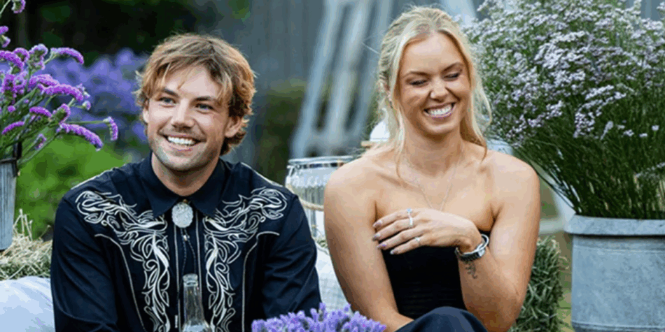 FWAW 2026's Farmer Dylan and Lily smiling