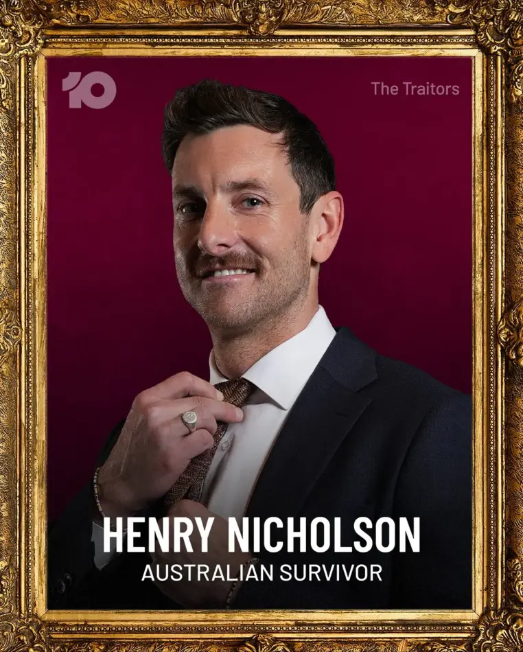 The Traitors Australia 2026 season three cast of celebrities: Henry Nicholson
