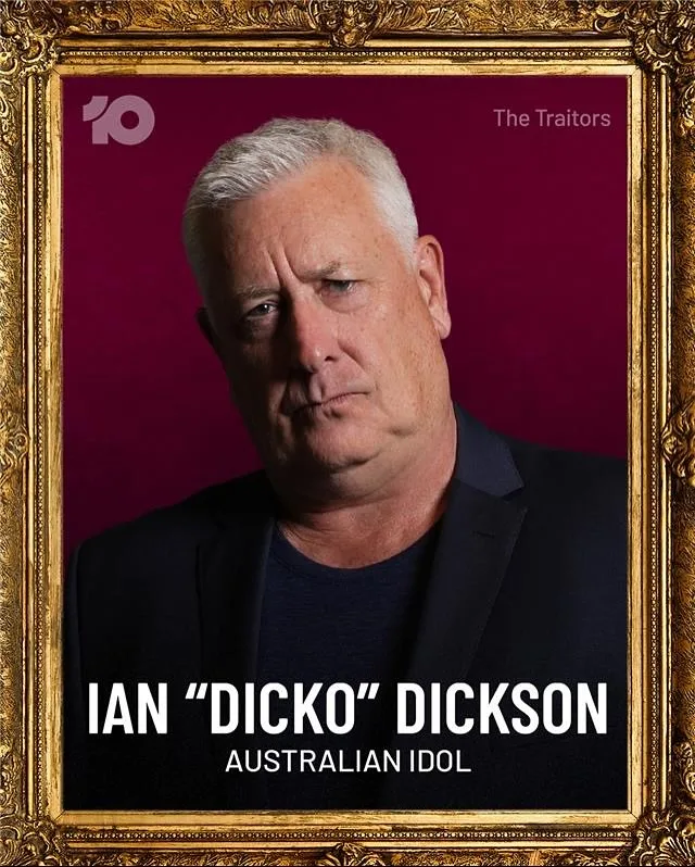 The Traitors Australia 2026 season three cast of celebrities: Ian ‘Dicko’ Dickson