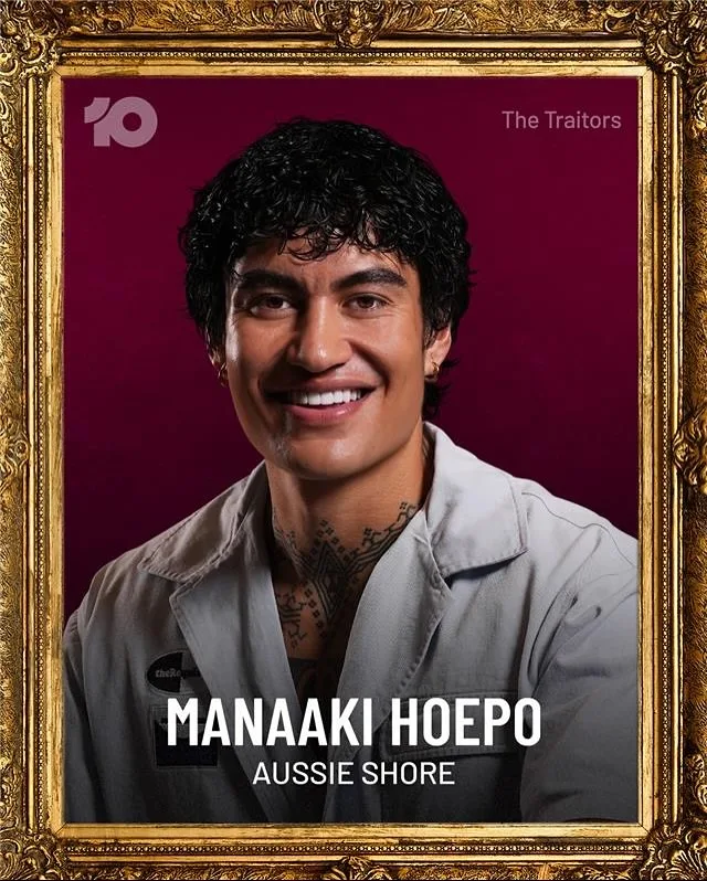 The Traitors Australia 2026 season three cast of celebrities: Manaaki Hoepo