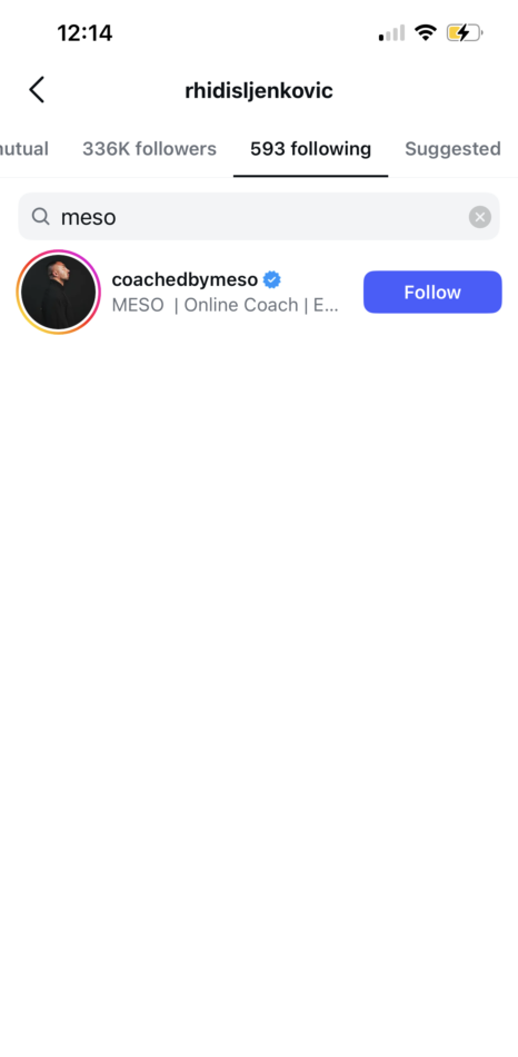 Rhi is following Meso.